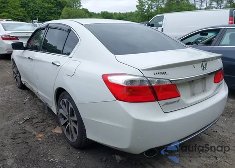 2015 Honda Accord Sport из США, поврежденный, VIN 1HGCR2F50FA088487